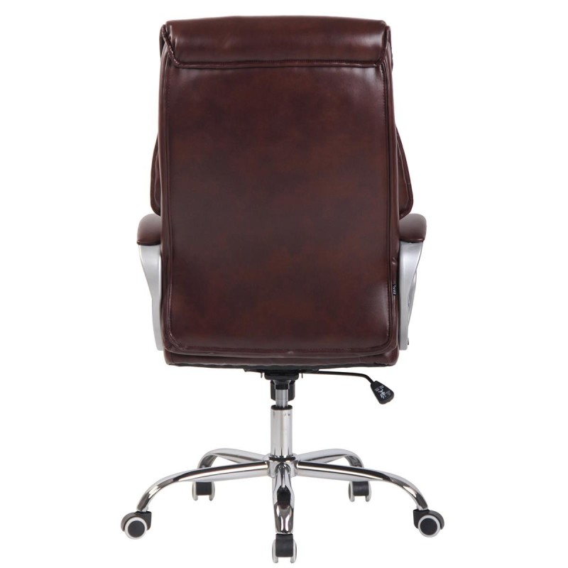 Sillón de oficina KIMI, gran respaldo acolchado en Negro