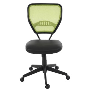 Silla de oficina XXL TENOYA BASE gran acolchado, en malla negra