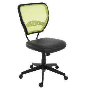 Silla de oficina XXL TENOYA BASE gran acolchado, en malla negra