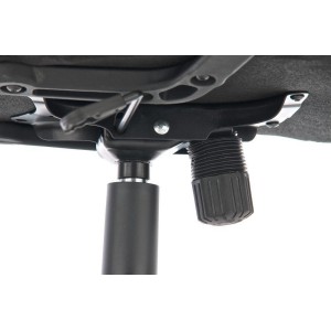 Silla de oficina VISTO JUNIOR diseño juvenil, asiento acolchado, en rojo