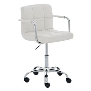 Taburete de Bar o Cocina CRETA,, en piel negro