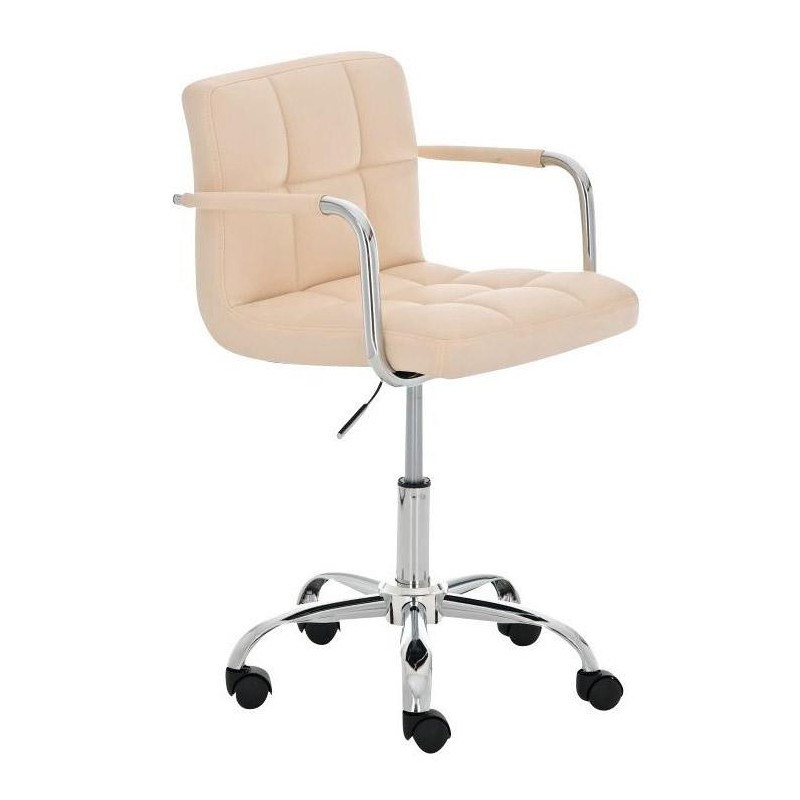 Taburete de Bar o Cocina CRETA,, en piel negro