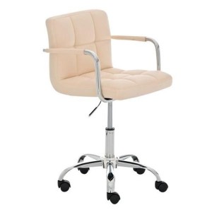 Taburete de Bar o Cocina CRETA,, en piel negro