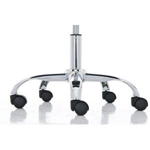 Taburete de Bar o Cocina CRETA,, en piel negro