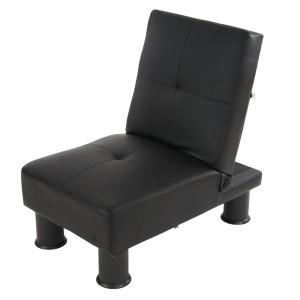 Módulo Sofá CARLO, máxima adaptabilidad, en piel negra