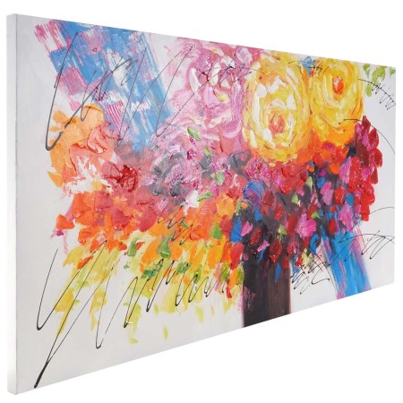 Cuadro FLORES 70x140 cm, pintado a mano al óleo 2