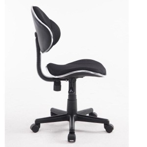 Silla escritorio Juvenil BASTER, en malla transpirable, color negro