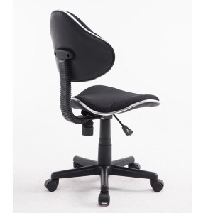 Silla escritorio Juvenil BASTER, en malla transpirable, color negro