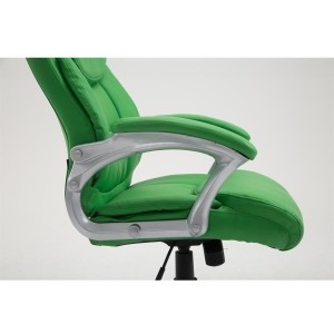 Sillón de oficina BALTIMORE, en piel color negro