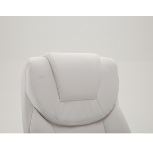 Sillón de oficina BALTIMORE, en piel color negro