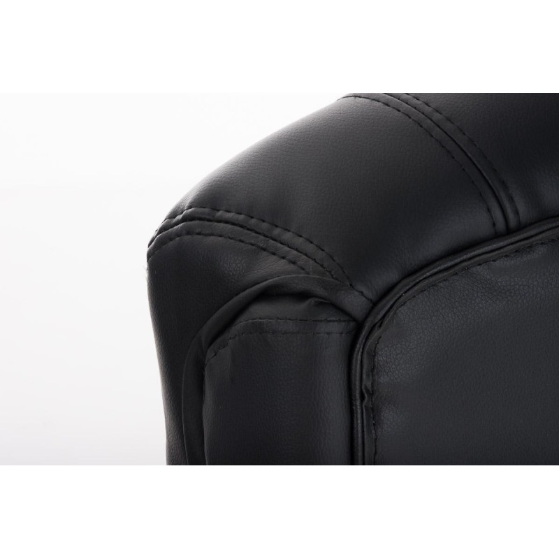 Sillón de oficina GLASGOW, Mecanismo Basculante, En Negro