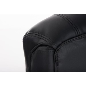 Sillón de oficina GLASGOW, Mecanismo Basculante, En Negro