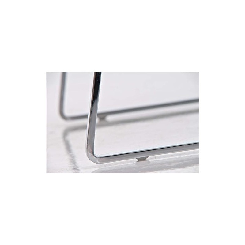 Silla de Confidente VILLANOVA, diseño único, en Piel color Negro