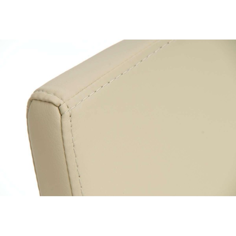 Silla de Confidente VILLANOVA, diseño único, en Piel color Negro