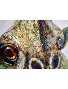 Taburete de Bar o Cocina CRETA,, en piel negro