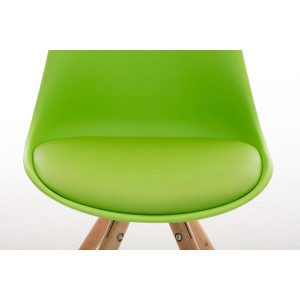 Silla de Diseño / Confidente ALMA, muy exclusiva color negro