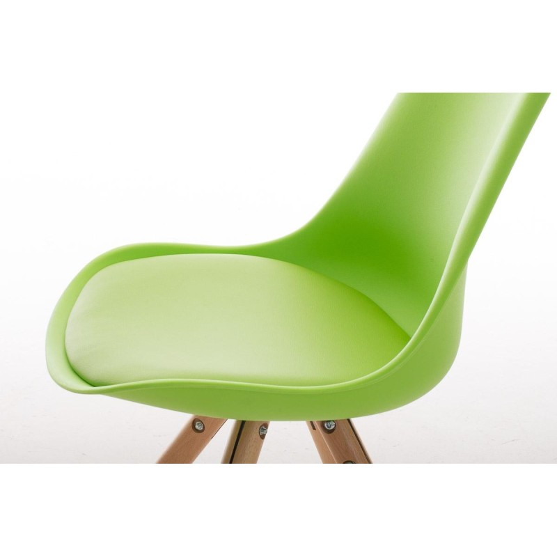 Silla de Diseño / Confidente ALMA, muy exclusiva color negro