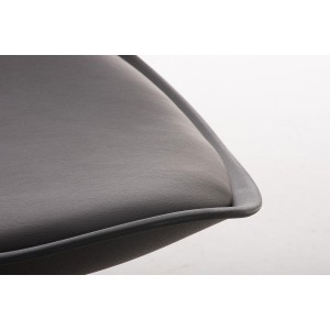 Silla de Diseño / Confidente ALMA, muy exclusiva color negro