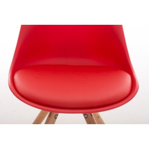 Silla de Diseño / Confidente ALMA, muy exclusiva color negro