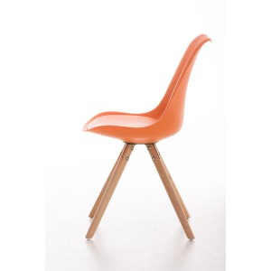 Silla de Diseño / Confidente ALMA, muy exclusiva color negro