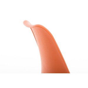 Silla de Diseño / Confidente ALMA, muy exclusiva color negro