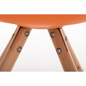 Silla de Diseño / Confidente ALMA, muy exclusiva color negro