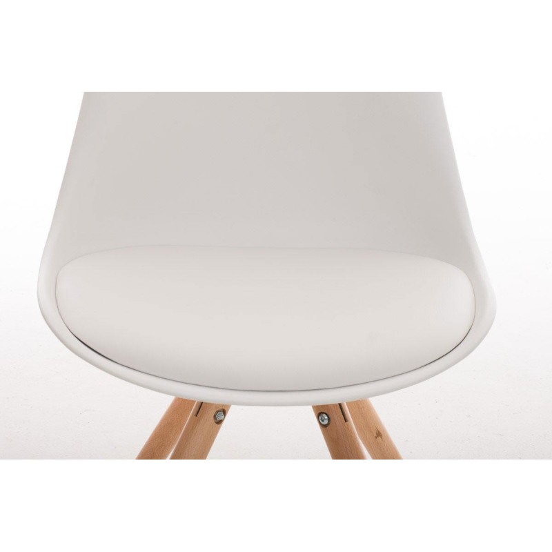 Silla de Diseño / Confidente ALMA, muy exclusiva color negro