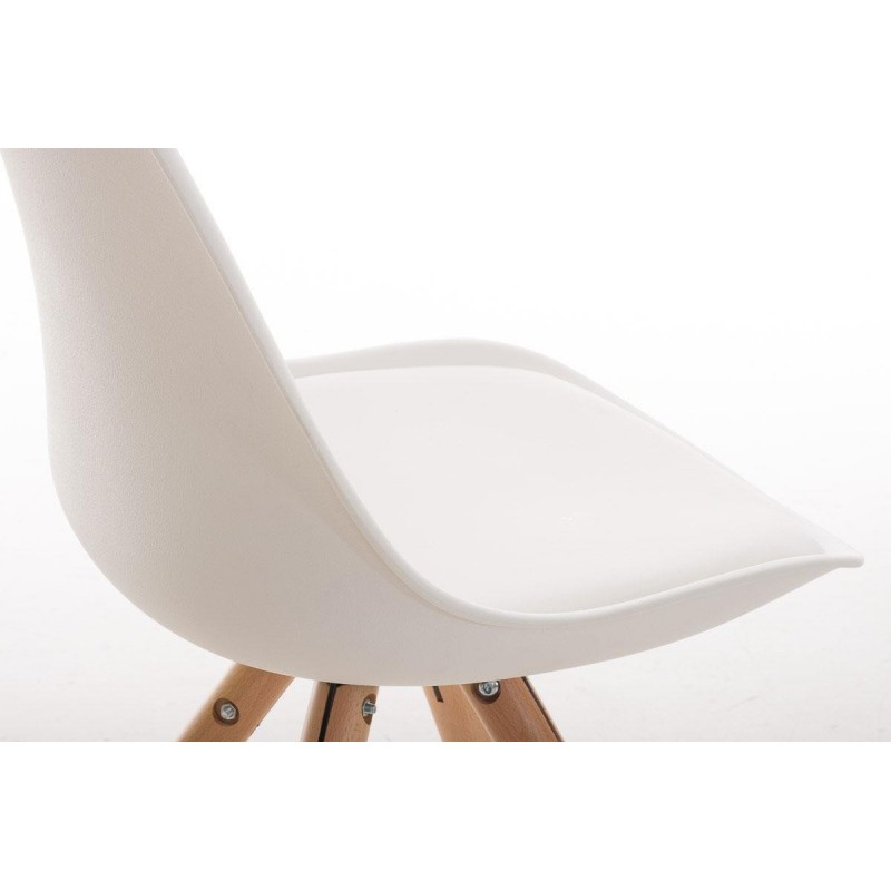 Silla de Diseño / Confidente ALMA, muy exclusiva color negro