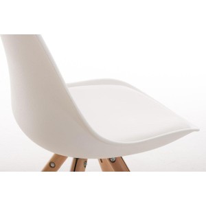 Silla de Diseño / Confidente ALMA, muy exclusiva color negro