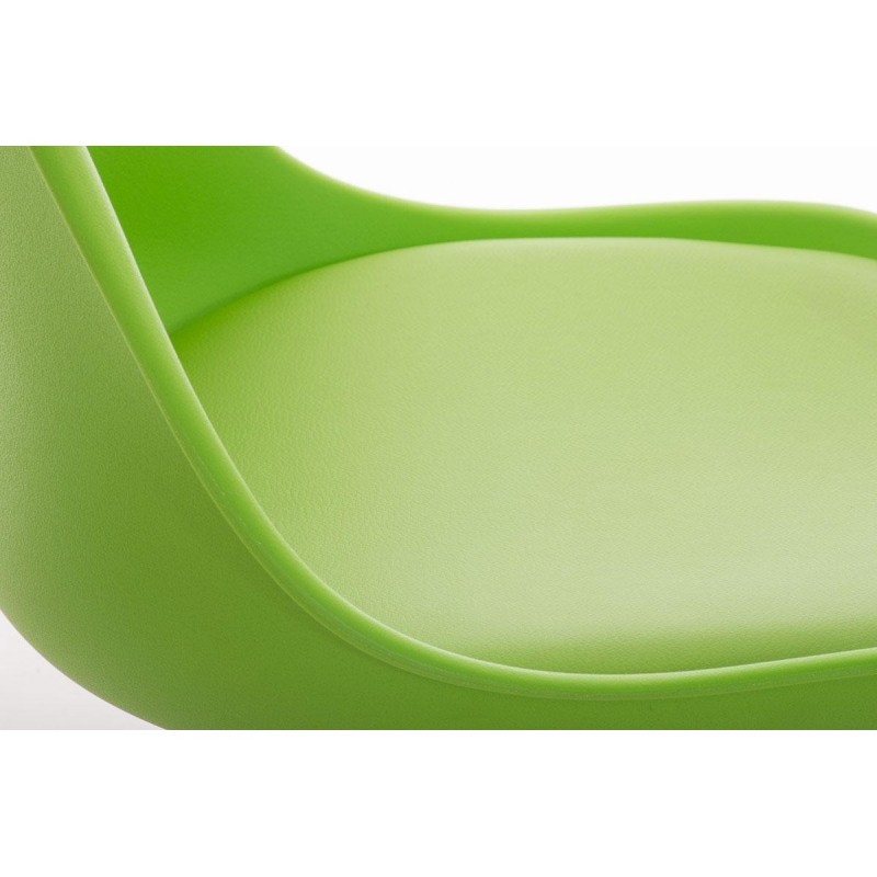 Silla de Diseño / Confidente ALMA nogal, muy exclusiva color negro