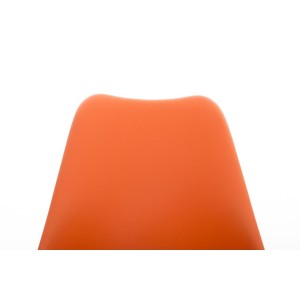 Silla de Diseño / Confidente ALMA nogal, muy exclusiva color negro