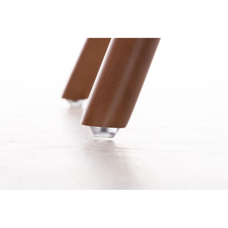 Silla de Diseño / Confidente ALMA nogal, muy exclusiva color negro