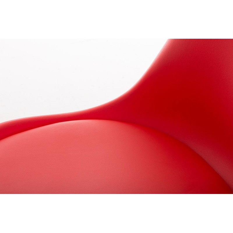 Silla de Diseño / Confidente ALMA nogal, muy exclusiva color negro