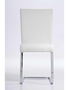 Lote de 5 Sillas de Confidente ROMEL CON BRAZOS con Patas Negras en Tela Naranja 2