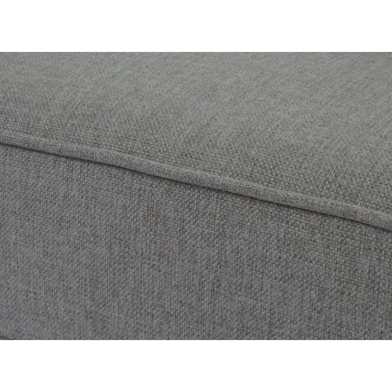 Sofá de 3 plazas ARTIS, elegante diseño y gran acolchado, piel negro