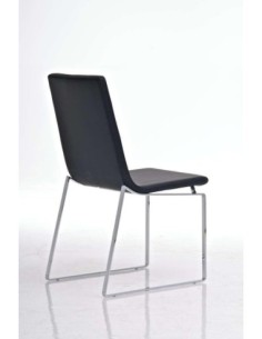 Silla gaming ORBY, reclinable, en piel negro y azul 2