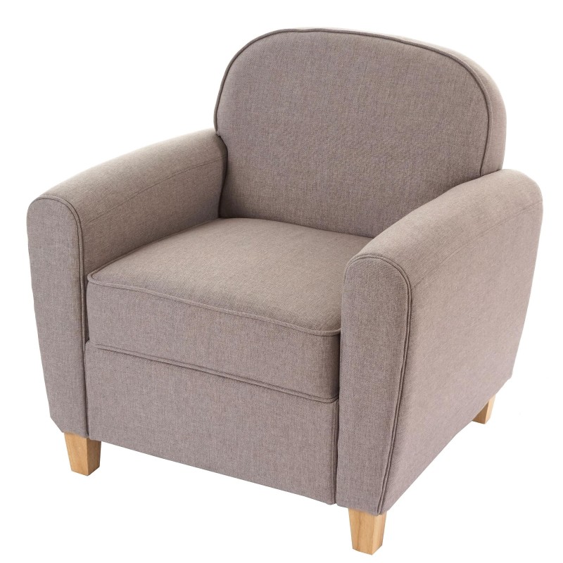 Sofá de 1 plaza ARTIS, elegante diseño y gran acolchado, piel negro