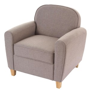 Sofá de 1 plaza ARTIS, elegante diseño y gran acolchado, piel negro