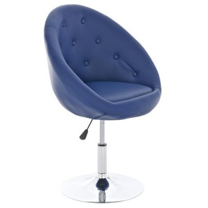 Sillón/taburete estilo Chester con capitoné BELFAST, en verde