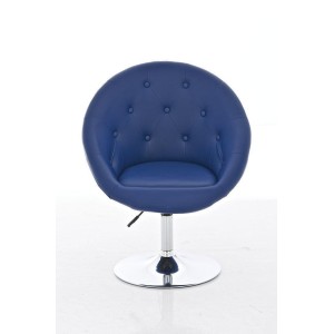 Sillón/taburete estilo Chester con capitoné BELFAST, en verde