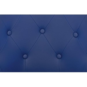 Sillón/taburete estilo Chester con capitoné BELFAST, en verde