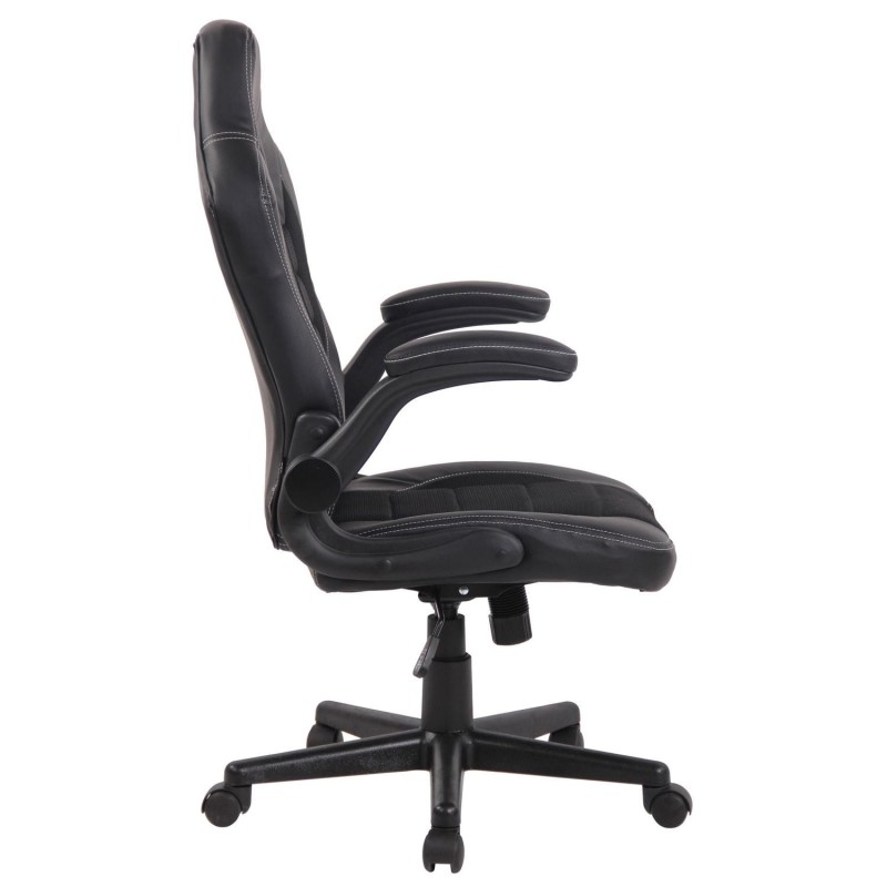 Silla gaming Deportiva LOTUS, malla color negro