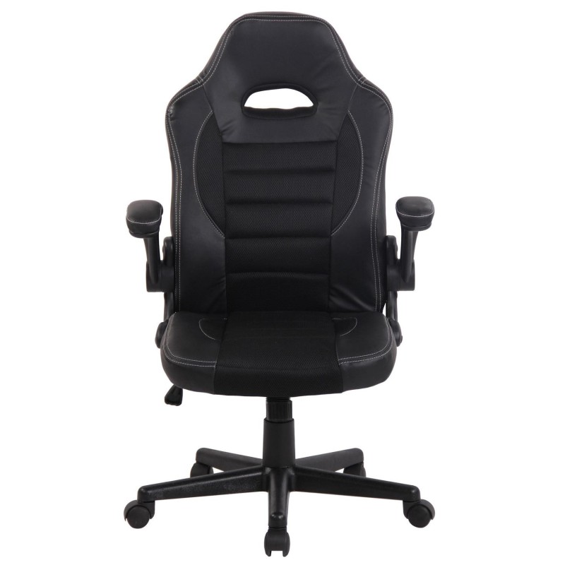Silla gaming Deportiva LOTUS, malla color negro