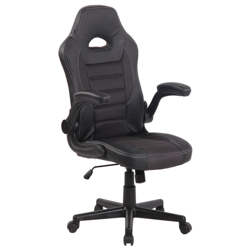 Silla gaming Deportiva LOTUS, malla color negro