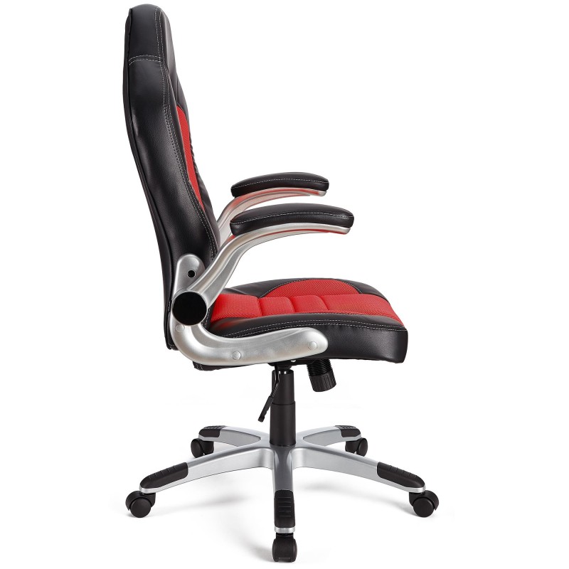 Silla gaming Deportiva LOTUS, malla color negro