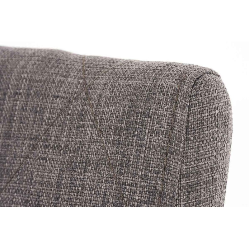 Silla de Confidente GALA TELA, bonito diseño, robusta y resistente, Tela Blanca