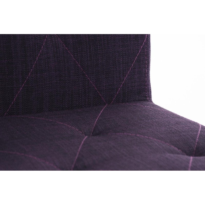 Silla de Confidente GALA TELA, bonito diseño, robusta y resistente, Tela Blanca