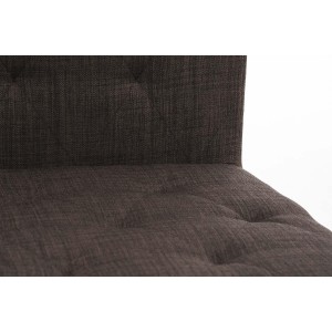 Silla de Confidente GALA TELA, bonito diseño, robusta y resistente, Tela Blanca