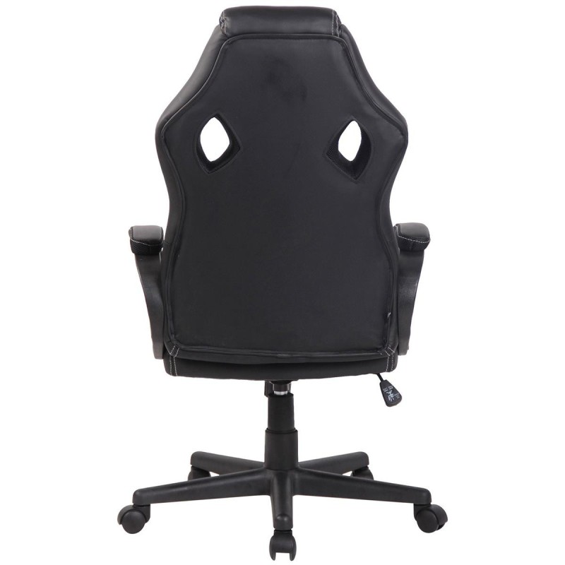 Silla gaming MONTMELO, diseño deportivo, color negro