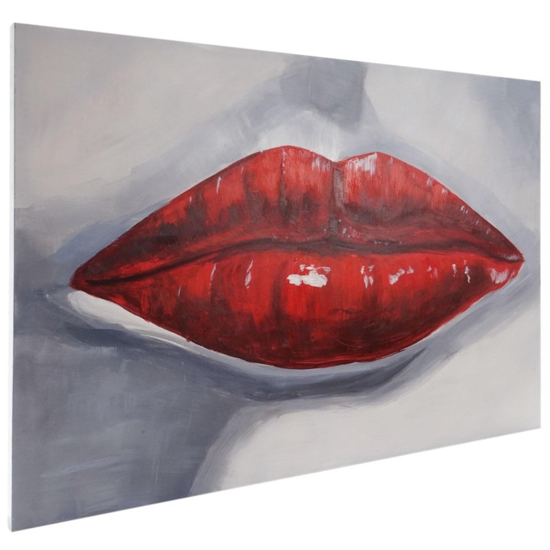 Cuadro LABIOS 85x120x3,5, pintado a mano al óleo
